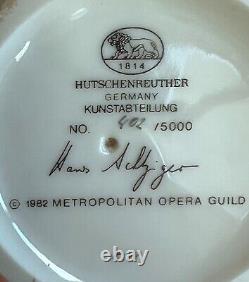 1982 Hutschenreuther Figurine Limited Edition Madam Butterfly Metropolitan Opera