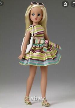 2014 Summer Fun Tonner Sindy Ltd Edition 750 Blonde, Stripe Dress Bnib MINT