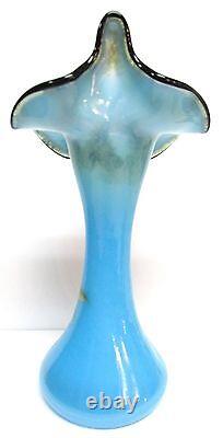 7255BV Fenton Tulip Gem 11 tall, LTD Edition Vase, design by Kim Barley NOS