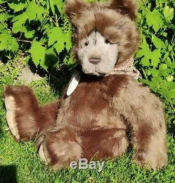 Aldwyn 34 Inch HUGE Plush Charlie Bears by Isabelle Lee Plush Limited Edition