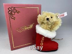 Annual Steiff Ornament Santa's Surprise Ltd Edition 10cm Box + COA #681059