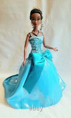 Ashton Drake Integrity Toys Limited Edition Tiana Doll Blue Sequin Gown