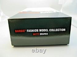Betty Draper Mad Men Silkstone Barbie Doll Gold Label T2153 Limited Edition NRFB