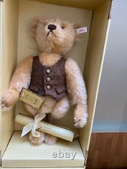 British Collectors steiff ltd edition teddy bear blond 43