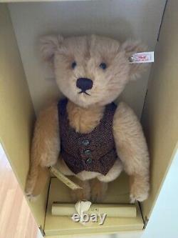 British Collectors steiff ltd edition teddy bear blond 43