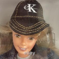 Calvin Klein Jeans Bloomingdale's Limited Edition Barbie Doll Mattel NRFB #16211