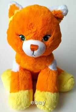 Candy Corn Kitty Cat Build A Bear Limited Edition Rare Collectible Orange Yellow