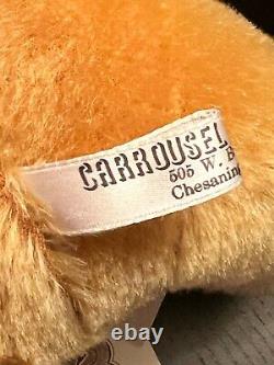 Carrousel Michaud 12 Mohair Winnie The Pooh Ltd Ed Rare 100 Made Disney In Box