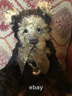 Charlie Bear Conker 19brown mohair Ltd Edition Isabelle Collection