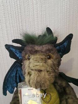 Charlie Bear Grumbleweed Dragon Queens Beasts Retired Rare Limited Edition