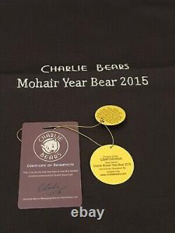 Charlie Bears 2015 Mohair Year Bear Retired Limited Edition Isabelle Lee Bear