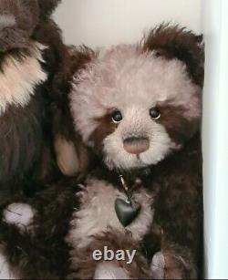 Charlie Bears Amalie Retired Limited Edition Mohair Panda