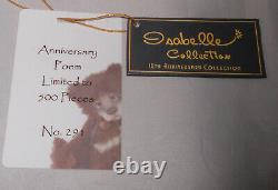 Charlie Bears Anniversary POEM Isabelle Lee Mohair Limited Edition 500 RETIRED
