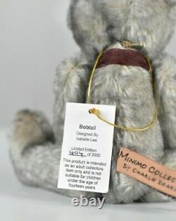 Charlie Bears Bobtail Minimo Limited Edition Retired & Tagged