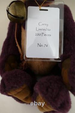 Charlie Bears Carey Retired Limited Edition 2018 Isabelle Collection Teddy Bear
