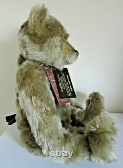 Charlie Bears Dusty Paws 2016 Isabelle Collection mohair with tags