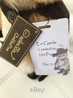 Charlie Bears En Garde Limited Edition Mohair Puss In Boots Rare