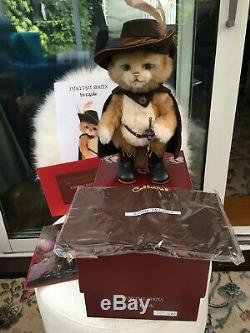 Charlie Bears En Garde Limited Edition Mohair Puss In Boots Rare