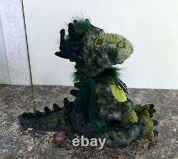 Charlie Bears Grumbleweed The Queens Beasts Limited Edition Plush Green Dragon