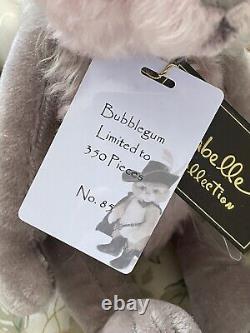 Charlie Bears MOHAIR BUBBLEGUM 2017 By Isabelle Lee No 85/350 33cm NEW