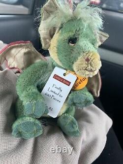 Charlie Bears Minimo Firefly Dragon Limited Edition Retired Mohair