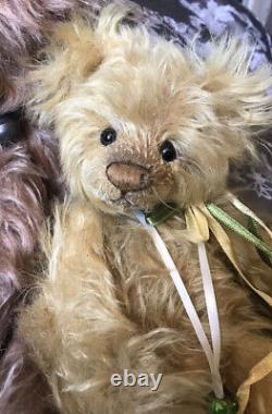 Charlie Bears Mohair Retired Wilhelmina Signed Limited Edition 500