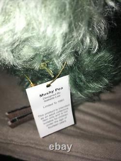 Charlie Bears Mushy Pea Minimo Limited Edition Retired & Tagged