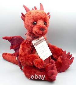 Charlie Bears Retired Ltd Ed Seraphina Dragon from the 2017 Plush Collection