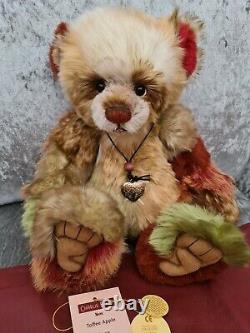 Charlie Bears TOFFEE APPLE Retired 2012 QVC SECRET COLLECTION LTD EDITION BEAR