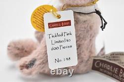 Charlie Bears Tickled Pink Minimo Limited Edition Retired & Tagged