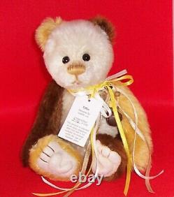 Charlie Bears Tiffin Mohair Teddy Bear Limited Edition c 2011 Minimo Collection