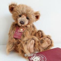Charlie Bears William V Bear Retired 2012 With Tags & Bag Limited Edition