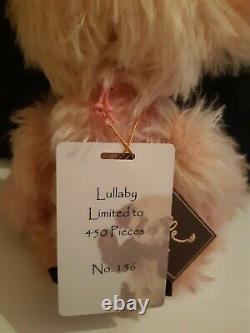 Charlie bears Lullaby retired Limited edition mohair no 156 of 450 pieces