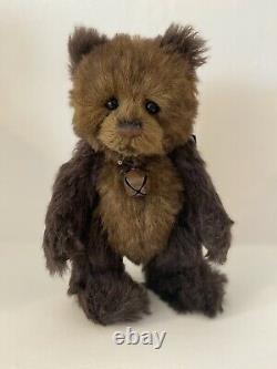 Charlie bears anniversary Chocolate Pudding Teddy Bear Limited Edition Retired