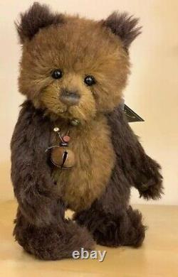 Charlie bears anniversary Chocolate Pudding Teddy Bear Limited Edition Retired