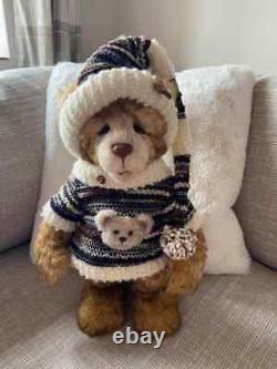 Charlie bears mohair hat bear CJ Isabelle Lee Limited Edition retired