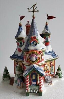 Departm 56 Alfies Toy School for Elves 2004 Special Edition North Pole Series