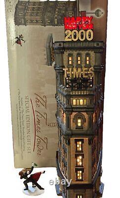 Department 56 Christmas in The City The Times Tower 2000 Special Edition. READ