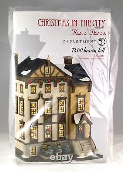 Dept 56 Limited Edition 7400 BEACON HILL 4030346 Christmas In the City D56 New