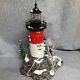 Dept 56 Snow Village Rock Point Lighthouse #56.55397 Collectors Edition Holiday