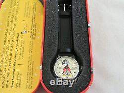Disney Mickey Limited Edition Shareholders Mechanical Watch in Box Retired