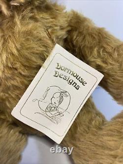 Dormouse Designs Artist Bear Butterscotch Sue Quinn Limited Edition 39/500