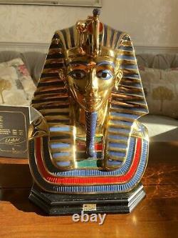 Fabulous Limited Edition Nadal Porcelain Bust of Tutankhamun 1214 of 5000