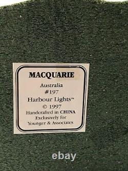 Harbour Lights, RARE, Retired, #197 Macquarie, Australia, Limited Edition, NIB