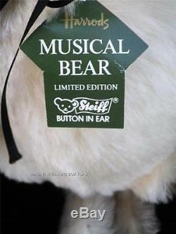 Harrods Steiff Edwardian Musical Opera Bear Mohair LIMITED EDITION