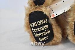 Hermann Concorde Memorial Bear Australian Limited Edition Tagged