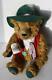 Hermann Teddy Bear 75th Birthday Octoberfest Limited Edition Jointed Musical Mug