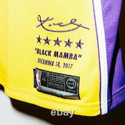 Kobe Bryant Retirement Nike Boxed Limited Edition Lakers Jersey #24 NWT & Box