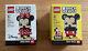 LEGO 41624 and 41625 BRICKHEADZ Mickey Mouse and Minnie Mouse NEW SEALED RETIRED