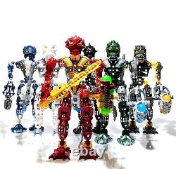 LEGO Bionicle Toa Inika Complete Set of 6 8727 8728 8729 8730 8731 8732